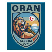 Oran Algeria North Africa ポスター (正面)