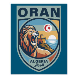 Oran Algeria North Africa ポスター