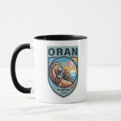 Oran Algeria North Africa マグカップ (左)