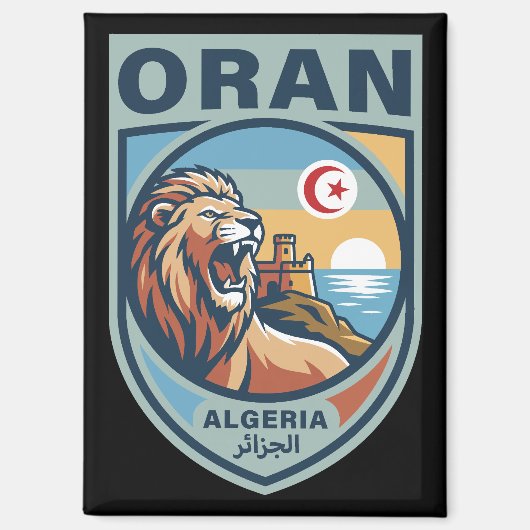 Oran Algeria North Africa マグネット (正面)