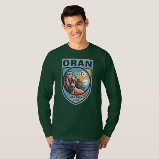 Oran Algeria North Africa Tシャツ (正面フル)