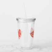 Orange アクリルタンブラー (左)