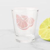 Orange ショットグラス (裏面)