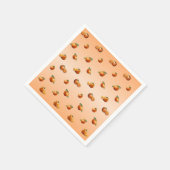 Orange スタンダードカクテルナプキン (角)