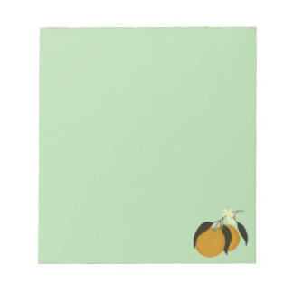 orange ノートパッド