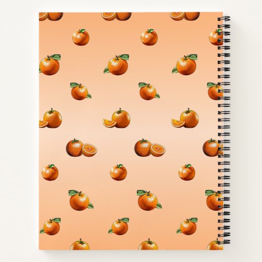 Orange ノートブック (裏面)