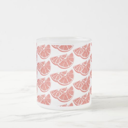 Orange フロストグラスマグカップ (中央)