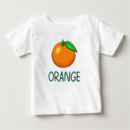 Orange ベビーTシャツ