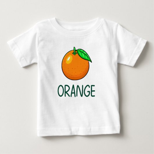 Orange ベビーTシャツ (正面)