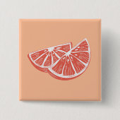 Orange 缶バッジ (正面)