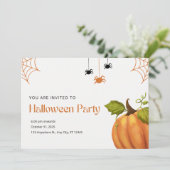 Orange and Beige Illustrative Happy Halloween (スタンド正面)