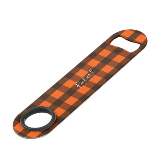 Orange and Black Checker スピード栓抜き