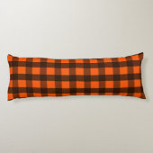 Orange and Black Checker ボディピロー (裏面)