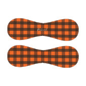 Orange and Black Checker 野球ボール (パネル)