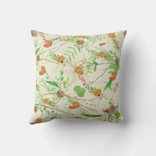 ORANGE AND CINNAMON クッション (裏面)