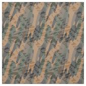 orange and green textured camo ファブリック (見本)