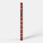 Orange and Purple Tartan Plaid Pattern Samsung Galaxyケース (右側面)