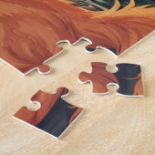 Orange and White Cat ジグソーパズル (側面)