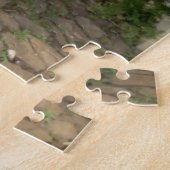 Orange and Yellow Flower ジグソーパズル (側面)