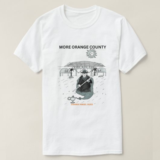 ORANGE ANGEL DUCK More Orange County Chapter shirt Tシャツ (デザイン正面)