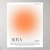 Orange Aura Poster ポスター (正面)