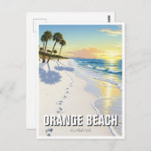 Orange Beach Alabama Travel ポストカード (正面/裏面)