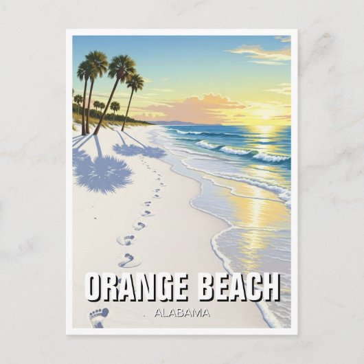 Orange Beach Alabama Travel ポストカード (正面)