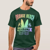 Orange Beach Alabama Vacation Souvenir Tシャツ (正面)