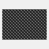 Orange, Black & White Wrapping Paper Sheets ラッピングペーパーシート (正面2)