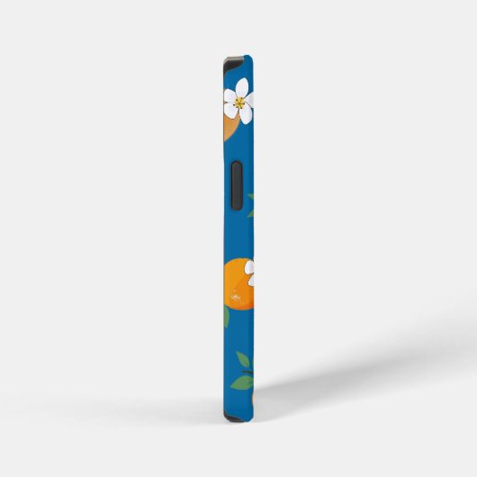 orange blossom cell phone case iPhoneケース (右側面)