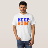 orange&BlueのGoinを保って下さい Tシャツ (正面フル)