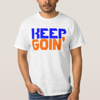 orange&BlueのGoinを保って下さい Tシャツ