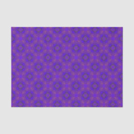 Orange Blue Purple Abstract Lattice Pattern 薄葉紙