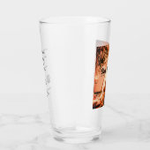 orange boho日付を保存QRウェブサイト名を追加phot タンブラーグラス (右)