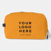 Orange Business Logo Name Instagram Travel ドップキット (正面)