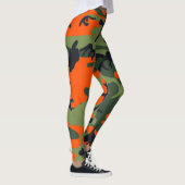Orange camouflage leggings レギンス (右)