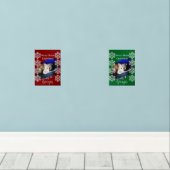 Orange Cat Photo Text Customize  (ウッドフロア)