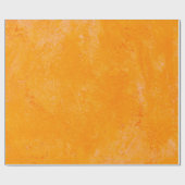 Orange cement surface, abstract pattern backgroun ラッピングペーパー (フラット)