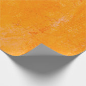 Orange cement surface, abstract pattern backgroun ラッピングペーパー (角)