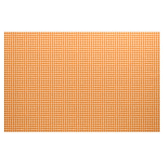 Orange Checker Diamond Pattern ファブリック (ヤード)