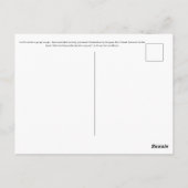 Orange-Chinned Parakeet, Brotogeris jugularis ポストカード (裏面)