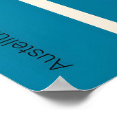 Orange Circles  Matte Fine Art Print. Bauhaus ポスター (角)