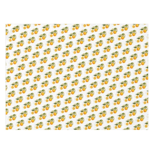 Orange – Citrus テーブルクロス (正面(横))