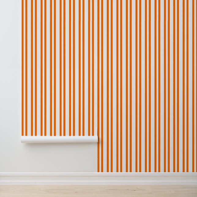 Orange Citrus Vertical Stripe Wallpaper 壁紙 (アプリケーション)