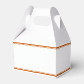 Orange Class of 2026 Custom Graduation Party フェイバーボックス (裏面サイド)