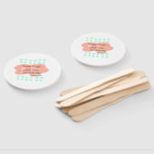 Orange clouds twinkle twinkle little stars green  ハンドファン (組立なし)