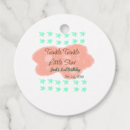 Orange clouds twinkle twinkle little stars green  フェイバータグ