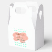 Orange clouds twinkle twinkle little stars green  フェイバーボックス (オープン)