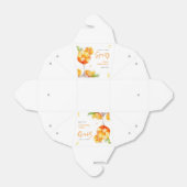 Orange Cocktail Love at First Spritz Bridal Shower フェイバーボックス (折り畳みなし)