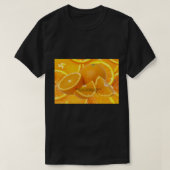 Orange Color Design - Vibrant Energy  Tシャツ (デザイン正面)